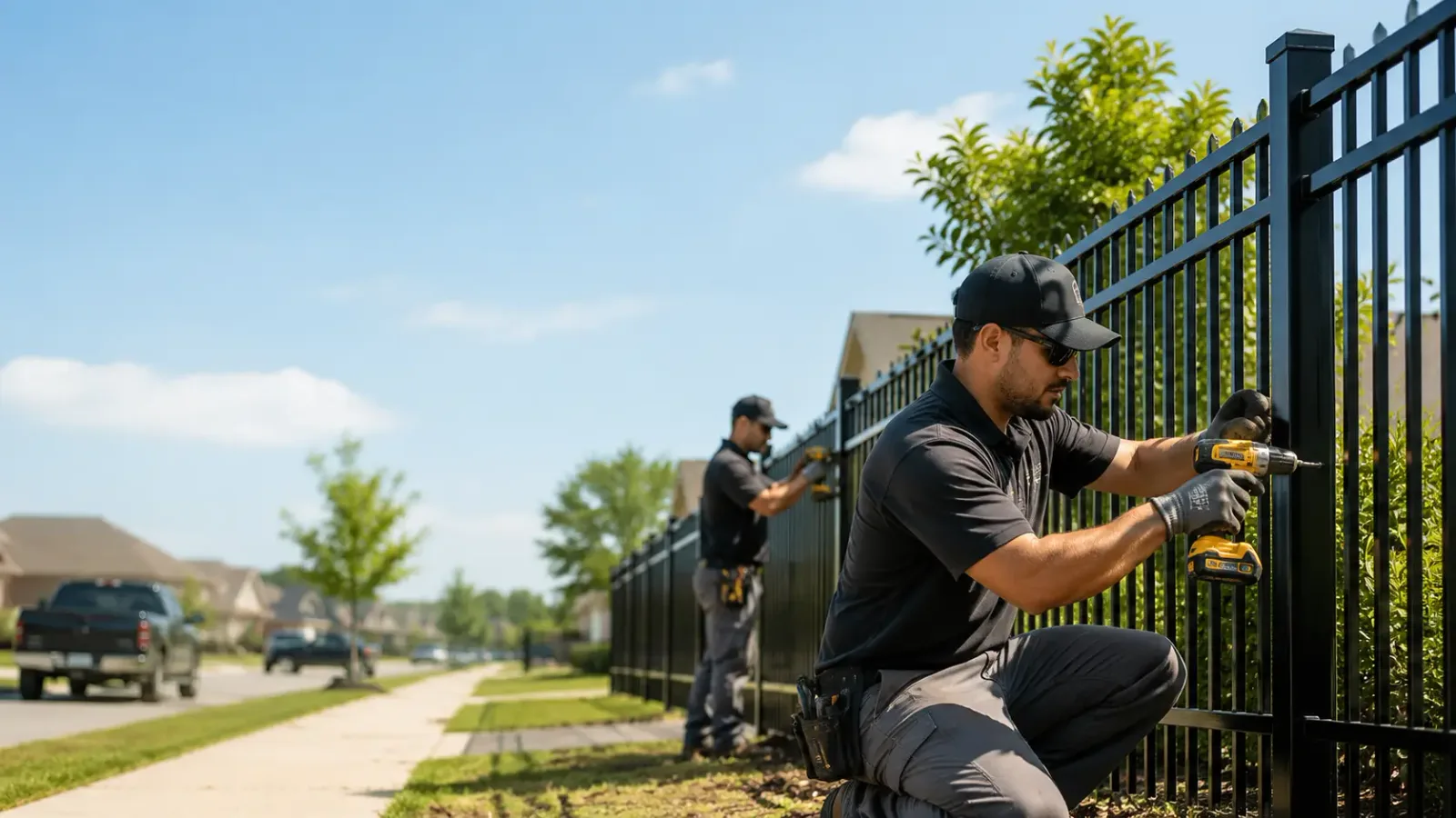 Metal Fence Installation in Brooks, MN